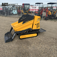 AGT QHT500FL Kompaktlader-Dumper MINI Kompaktlader-Raupendumper Stand-On Selbstladender Raupendumper