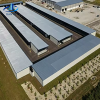 Bâtiment d'entrepôt préfabriqué en structure métallique à grande portée pour usage industriel – Fournisseur sur mesure