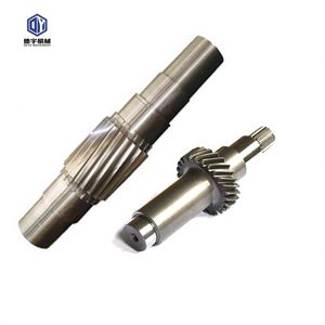 100% usine d'assurance qualité personnalisée coulée et forgeage arbre d'engrenage hélicoïdal en acier allié - Product Image 2