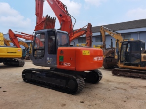 Excavadora Hitachi EX120-5 Original de Japón, Motor Isuzu Confiable, Sistema Hidráulico Estable, Lista para Envío - Product Image 5