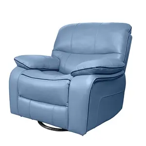 hot sale custom revolve recliner sofa comfortable smart sonic vibration leather sofa for sale