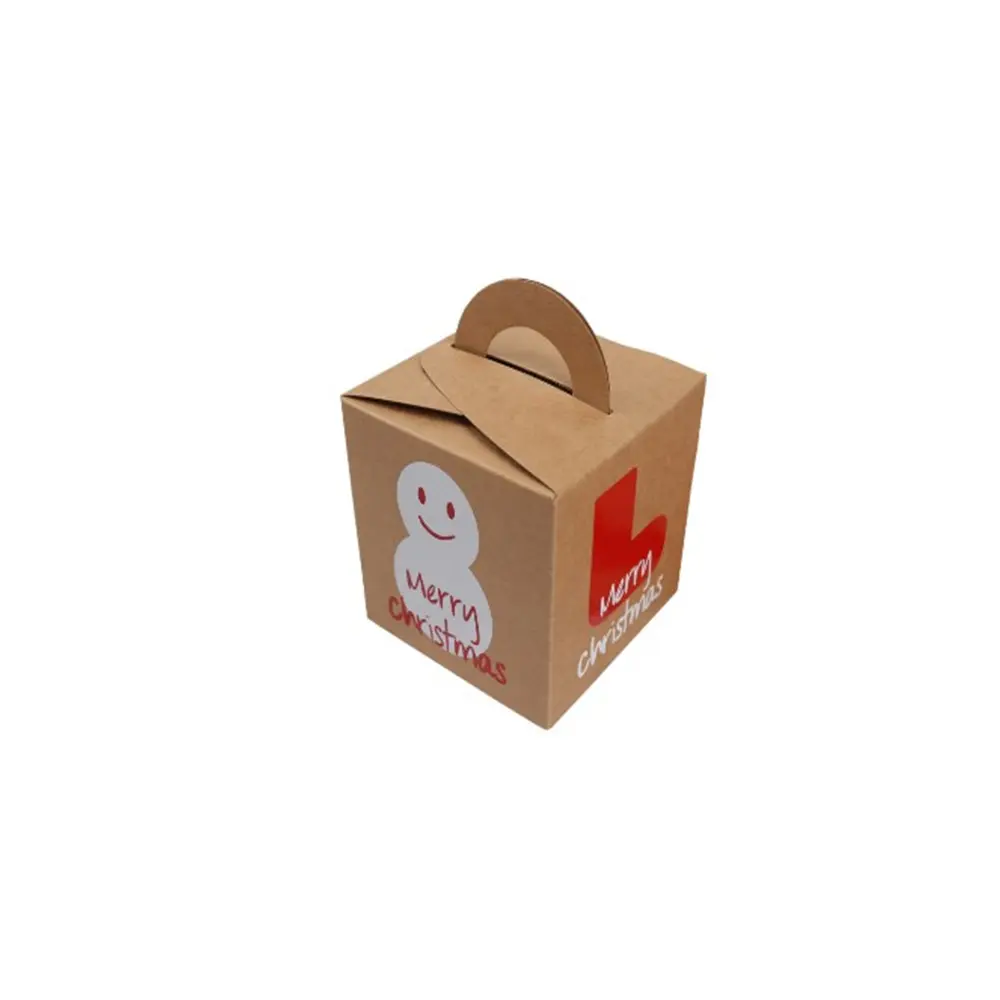 Scatole di imballaggio per panetteria 100% sicure per alimenti, scatole di pasticceria più resistenti con manico personalizzato