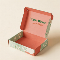 Boîtes d'expédition personnalisées en carton ondulé pour chaussettes, écharpes, vêtements et tissus – Boîte d'emballage sur mesure en carton ondulé