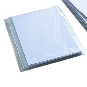 Zhongye 7 Inch 7 Mil Laminating Film Cold PVC Glossy Photo <b>Card</b> <b>Protector</b> 50 Sheets - Product Image 4