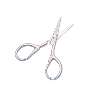 Makeup Scissors Stainless Steel Sharp Blade For Eyebrows Eyelashes Nose Hair Trimming Beauty Tool - Product Image 2