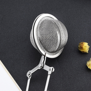 Bola de Té de Acero Inoxidable con Clip, Infusor de Té de Hierbas Reutilizable y Portátil - Product Image 5