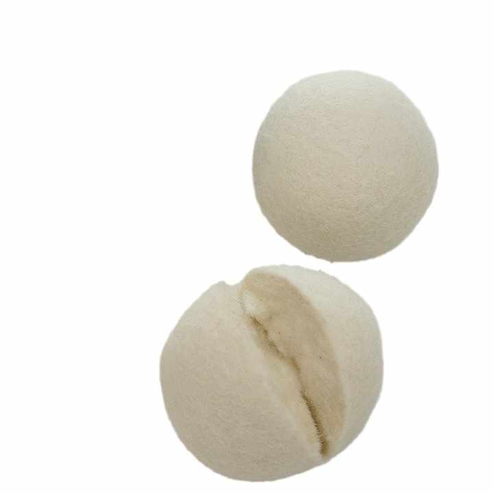100% Reusable Wool Dryer Balls - 1000 Loads Baby Safe Felted Balls Made ...