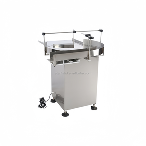 Máquina Alimentadora Automática de Botellas Redondas y Cuadradas, Clasificador de Botellas de Plástico y Vidrio, Mesa de Recolección Rotatoria para Empaque - Product Image 2