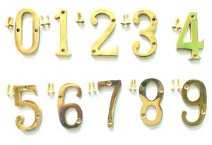 Lettres de l'alphabet en laiton pur faites à la main pour décor d'anniversaire forte demande sans rouille impression personnalisée artisanat exportation directe vers l'inde - Product Image 2