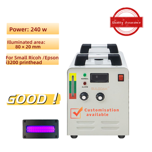 Sulodak 8020 Su Soğutmalı Endüstriyel Kaplama Kürleme Lambası UV LED Işık 240W Kurutma Sistemi Ricoh G5 G6 UV Mürekkep Püskürtmeli Ön Kürleme için - Product Image 2
