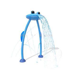 आउटडोर वाटर प्ले स्प्लैश पूल गेम एक्वा स्प्रे पार्क 304 स्टेनलेस स्टील स्प्रिंकलर मेंढक स्प्रे - Product Image 2