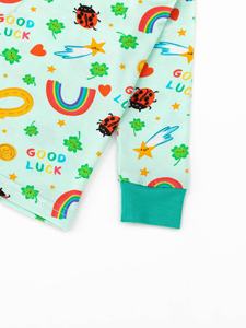 Vêtements pour bébés Miozing toutes saisons, pyjamas pour bébés à motifs de dessins animés, vêtements pour bébés en bambou OEKO-TEX, vente en gros, boutique - Product Image 3