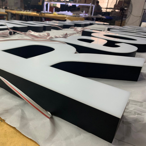 Insegna Luminosa 3D in Acrilico con Logo Aziendale <span class=keywords><strong>per</strong></span> Esterni, Insegna LED con Nome del Negozio in Acrilico Illuminato - Product Image 5