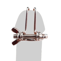 Verstellbarer Urethral-Katheter Harnröhren-Expander Eichel-Loch-Stimulator Harnröhren-Stab Metall-Penis-Plug für Männer Homosexuelle Erotik-Spielzeuge