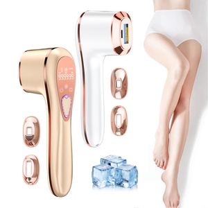 Épilateur corporel à refroidissement par glace, léger et pratique, appareil d'épilation permanente, indolore, portable, machine IPL à domicile, épilation au laser - Product Image 1