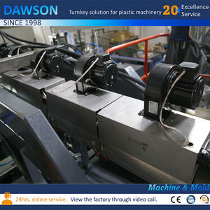 Mesin cetak tiup plastik otomatis Jerrycan stasiun ganda mesin pembuat ekstrusi - Product Image 5