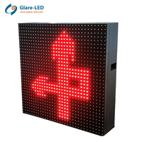 P8 lens2727 haute voie/route urbaine led signalisation extérieure haute luminosité led panneau de signalisation étanche affichage d'indication routière