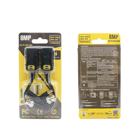 8MP Video Power 2 en 1 Video Balun BNC a RJ45 Pasivo para accesorios de vigilancia CCTV