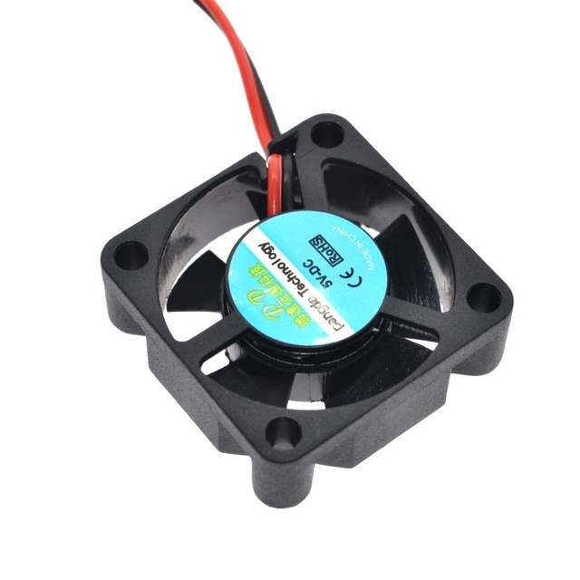 Raspberry PI Fan, Active Cooling Fan for Customized Acrylic Case / 5V plug-in and play/Support raspberry pi model B Plus