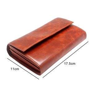 Personalized Men's Genuine Leather Wallets Waiter Service Wallet Sets Cashier Pouch Restaurant Waitress Bag Men Wallet Set - Product Image 1