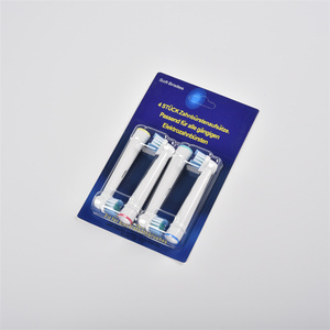 หัวเปลี่ยนสำหรับ<span class=keywords><strong>แปรงสีฟัน</strong></span><span class=keywords><strong>ไฟฟ้า</strong></span>ช่องปาก-บี4ชิ้นขนแปรงนุ่มสะอาดแปรงสีฟันหัวเล็กสำหรับฟันภูมิปัญญา - Product Image 4