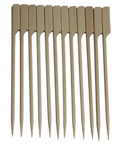 21Cm <span class=keywords><strong>Kebab</strong></span> responsables de la parte plana de bambú de barbacoa tipo paleta Teppo pinchos - Product Image 2