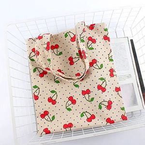 Eco-friendly Stylish Canvas Reusable Foldable Tote <b>Bag</b> with Customizable Design Logo Pattern <b>Size</b> <b>Medium</b> - Product Image 3