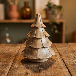 Adorno Navideño de Madera Tallado a Mano, Decoración Colgante para Árbol de Navidad, Personalizado, Venta al Por Mayor para Decoración del Hogar y Fiestas - Product Image 3
