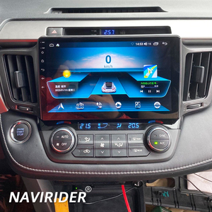 Autoradio multimédia Android 13 avec commande vocale IA, lecteur vidéo, stéréo et navigation GPS pour <span class=keywords><strong>Toyota</strong></span> <span class=keywords><strong>RAV4</strong></span> <span class=keywords><strong>2012</strong></span>-2018 - Product Image 1