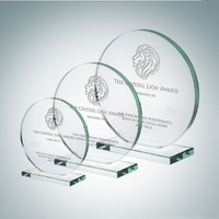 HyperCrafts Design personnalisé Souvenir cadeau forme irrégulière transparence Crystal Tropy Award