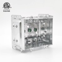 Caja de Conexiones de Acero Galvanizado de 2 Salidas, Nivel de Protección Modelo 2304-LHTQ-2, Cajas para Dispositivos Eléctricos