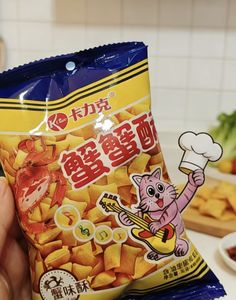 ปูทอดกรอบ กุ้งทอดกรอบ ขนมขบเคี้ยวหวาน น้ำตาลยีสต์แห้ง น้ำตาลทรายแดง บรรจุภัณฑ์แยกชิ้น สำหรับของว่าง 35 กรัม - Product Image 3