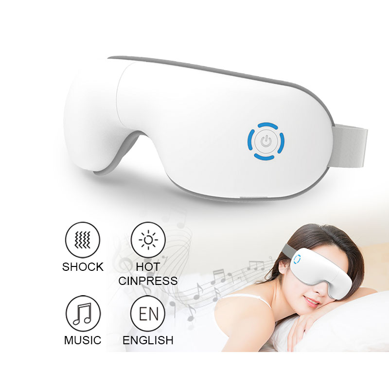 Eyes Massager Safety Air Pressure Music Heat Relieves Eye Strain Air Pressure Vibration Care Music Digital Eye Massager