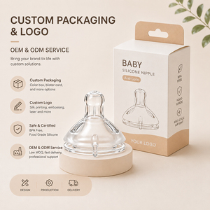 Tetinas <span class=keywords><strong>de</strong></span> Silicona Líquida Libres <span class=keywords><strong>de</strong></span> BPA, Tetinas <span class=keywords><strong>de</strong></span> Repuesto <span class=keywords><strong>de</strong></span> Boca Ancha Anti-Cólicos, Tetinas <span class=keywords><strong>de</strong></span> Alimentación Suaves con Sensación Natural <span class=keywords><strong>para</strong></span> Recién Nacidos - Product Image 4