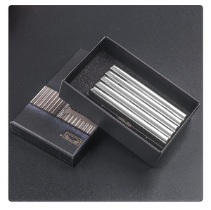 Étui à cigarettes en cuivre en gros avec fente pour cartes ondulées, porte-cigarettes portable pour 10/12/16/20 cigarettes - Product Image 3