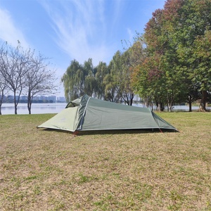 MCETO Tente de randonnée 1 personne ultralégère coupe-vent bivouac randonnée extérieure Double couche auvent équipement de <span class=keywords><strong>Camping</strong></span> - Product Image 3
