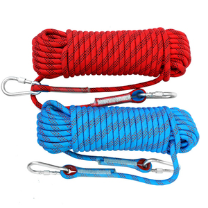 <span class=keywords><strong>Corde</strong></span> d'<span class=keywords><strong>escalade</strong></span> extérieure robuste de 10MM équipement d'<span class=keywords><strong>escalade</strong></span> statique cordes d'<span class=keywords><strong>escalade</strong></span> en Polyester pour Camping randonnée - Product Image 2
