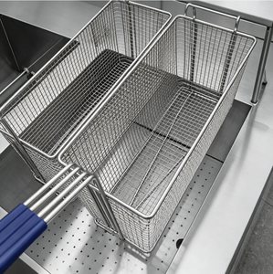Freidora Eléctrica Comercial Higiénica de Acero Inoxidable para Restaurantes, Ideal para Freír <span class=keywords><strong>Pollo</strong></span> y Aperitivos - Product Image 4