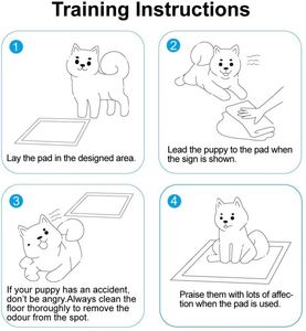 Film de base imprimé BLEU, Tapis absorbants de haute qualité pour chats et chiens, Tapis d'urine jetables, Séchage rapide, Personnalisation en usine - Product Image 5