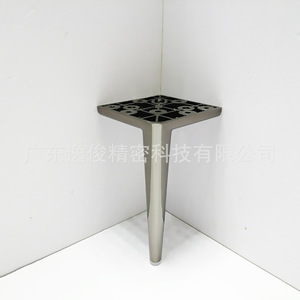Aluminum Alloy Furniture <b>Legs</b> 178MM Graphite Modern <b>Sofa</b> Cabinet Heavy Duty Customizable - Product Image 1