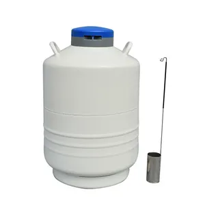 30 Liter 80mm Liquid Nitrogen Tanks (YDS Type) Cryogenic Storage Container aluminum alloy Cryogenic Liquid Storage Tank