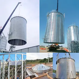 Silo gandum 2023diskon besar silo teknik Taian Shelley untuk biji beras dengan silo penyimpanan cangkang