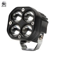 60W Pod brouillard Spot travail lumière camion voiture véhicule pare-chocs blanc jaune double couleur tout-terrain 4X4 auxiliaire 3 pouces mini Led conduite lumière