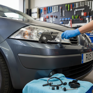 Kit de reparación de faros laterales izquierdo compatible con Renault Megane-II OEM 7701064018 - Product Image 3