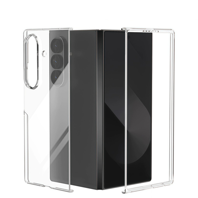 Plain Blank Clear Glossy PC Hard Phone Case for Samsung Galaxy Z Fold 8 Ultra 7 6