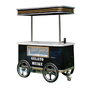 Remolque de Comida, Carrito de Comida Móvil, Carrito de Hot Dogs, Carrito de Helados, Carrito de Comida Callejera sobre Ruedas, Carrito de Venta Ambulante, Carrito de Snacks - Product Image 3