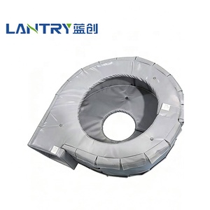 LANCHUANG Giacca Isolante Termica Personalizzata Riutilizzabile Rimovibile in Materiale Composito per Silenziatore/Tubo Antivento/Turbo Isolamento Valvole - Product Image 5