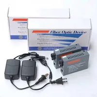 Convertidor de Medios de Fibra Óptica 10/100M HTB-3100 Netlink 25km A/B SC/RJ45 con Certificación RoHS