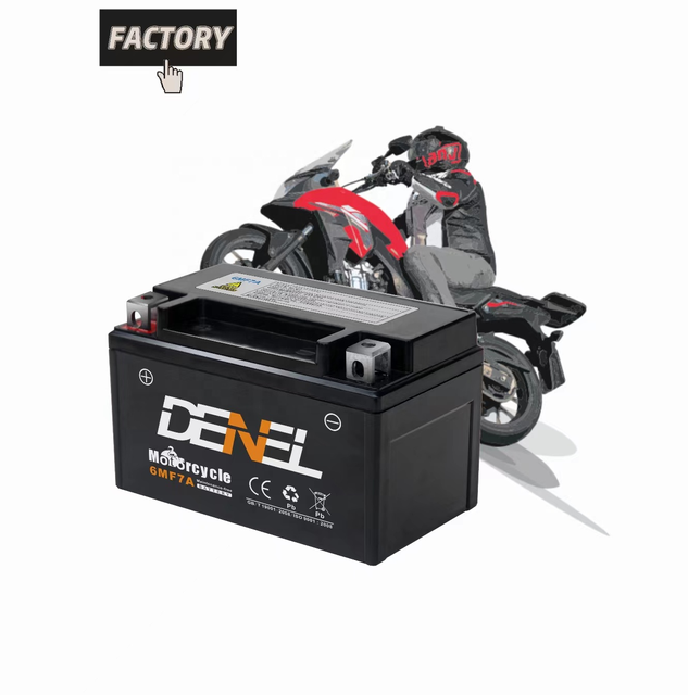 6MF7A Long Life 150cc Motorcycle Battery 12v Baterry 6qwlz180 Denel