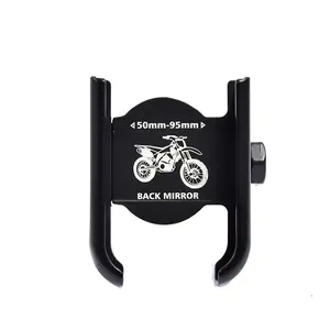 Mobil telefon braketi 360 rotasyon motosiklet bisiklet telefon askısı tutucu mobil tutucu bisiklet motosiklet için